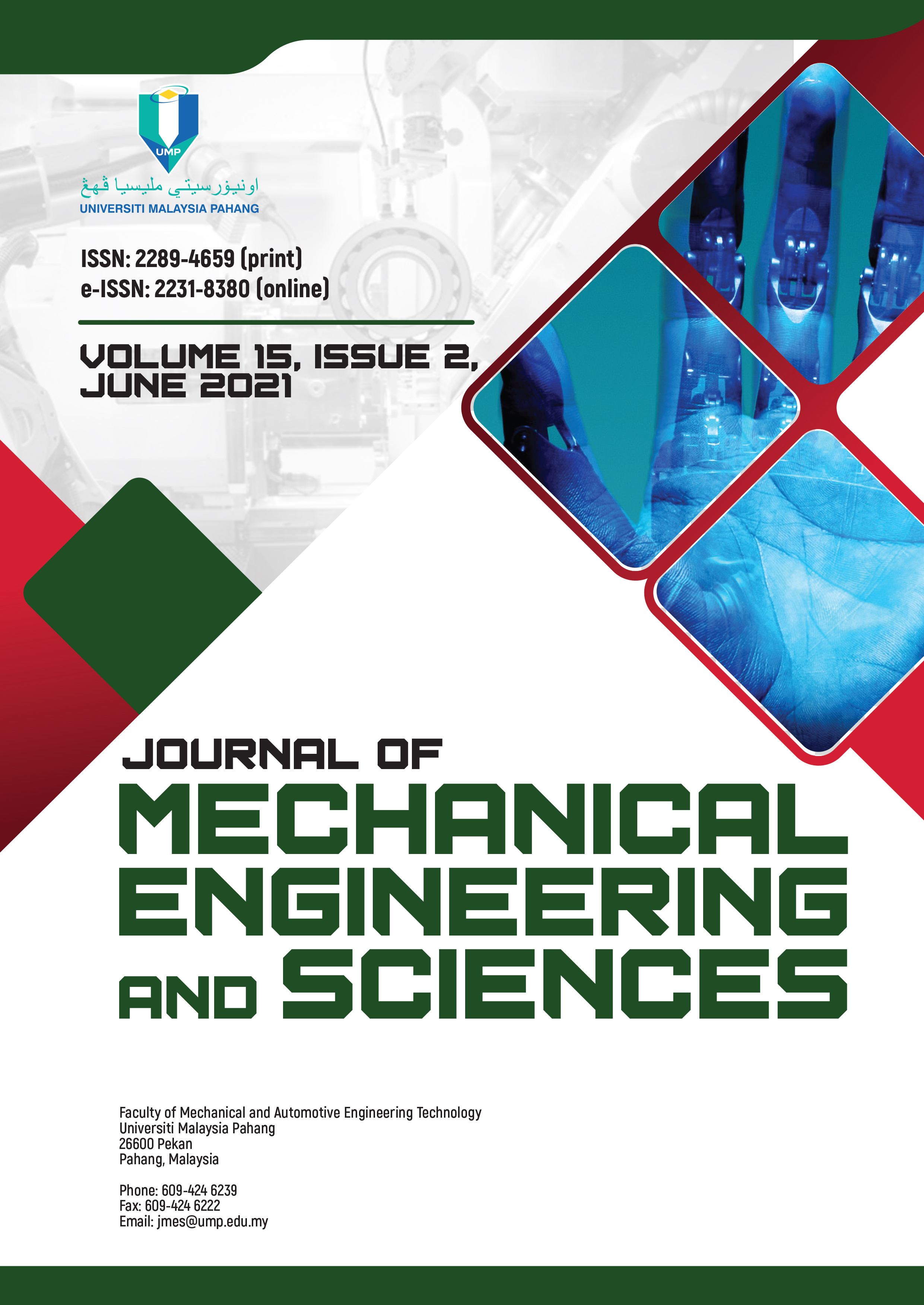 Journal Of Mechanical Engineering And Sciences Malaysia Coremymages