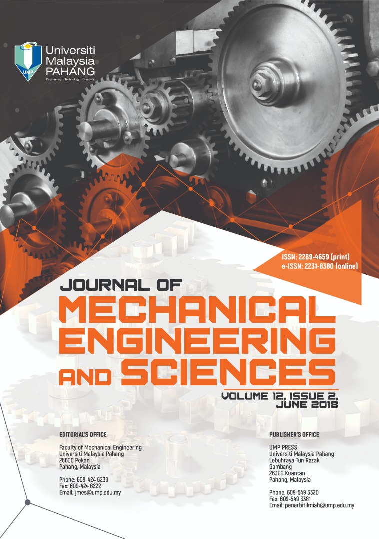 Vol. 12 No. 3 (2018) (September 2018) Journal of Mechanical