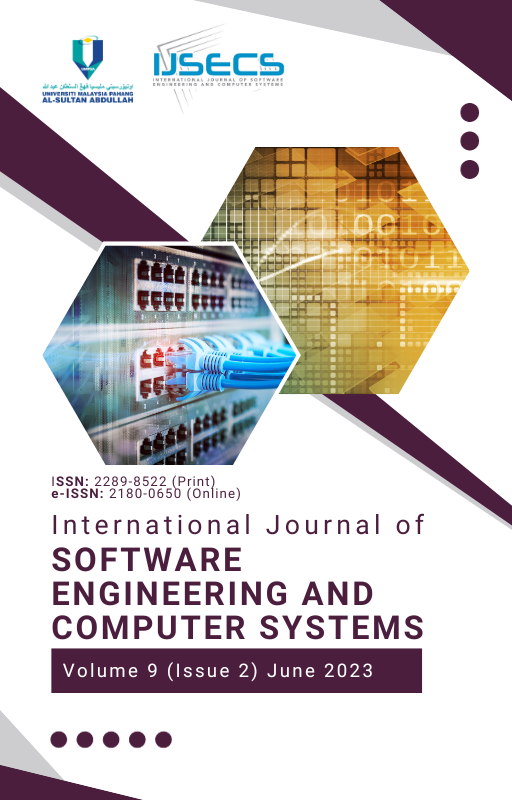					View Vol. 9 No. 2 (2023): International Journal of Software Engineering and Computer Systems
				